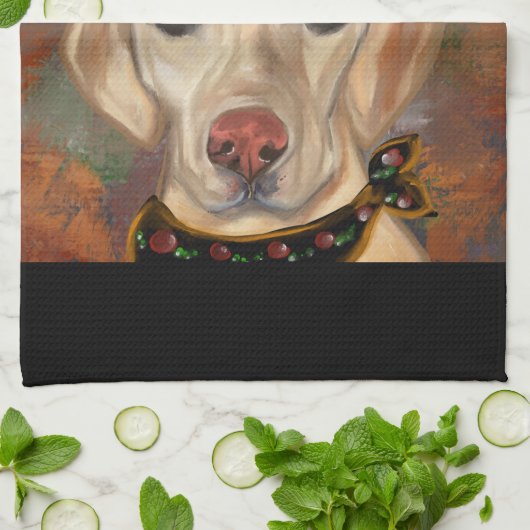 Linge De Cuisine Labrador Retriever (Plié)