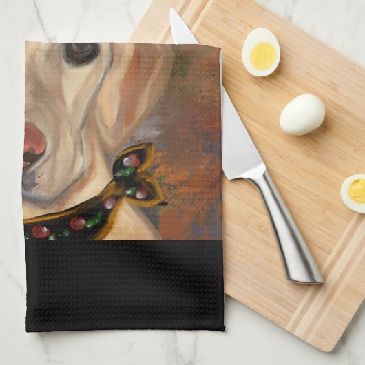 Linge De Cuisine Labrador Retriever (Quart Plié)