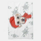 Linge De Cuisine Labrador Retriever blanc (Vertical)