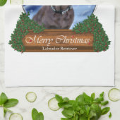 Linge De Cuisine Labrador Retriever Christmas (Plié)
