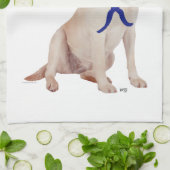 Linge De Cuisine Labrador Retriever Jaune Marin (Plié)
