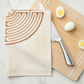 Linge De Cuisine Labyrinthe de Chartres (Quart Plié)