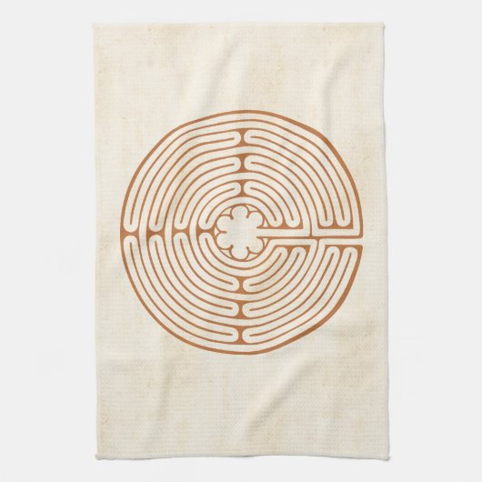 Linge De Cuisine Labyrinthe de Chartres (Vertical)