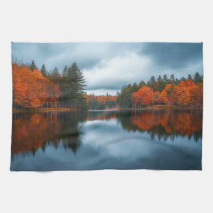 Linge De Cuisine Lac d'Automne