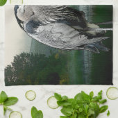 Linge De Cuisine Lac heron (Plié)