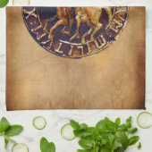 Linge De Cuisine Lac Medieval des Knights (Plié)