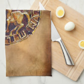 Linge De Cuisine Lac Medieval des Knights (Quart Plié)