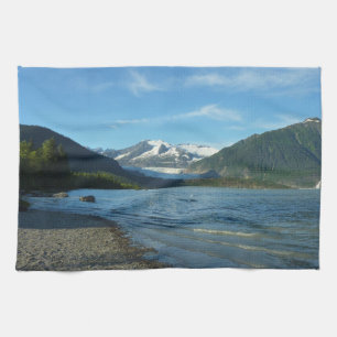Linge De Cuisine Lac Mendenhall dans le paysage de Juneau Alaska