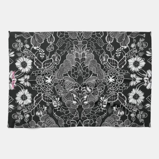 Linge De Cuisine Lace Floral Harmony (Horizontal)
