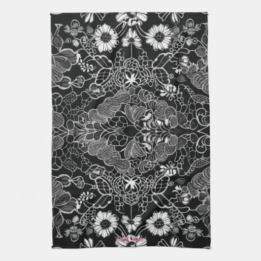 Linge De Cuisine Lace Floral Harmony (Vertical)