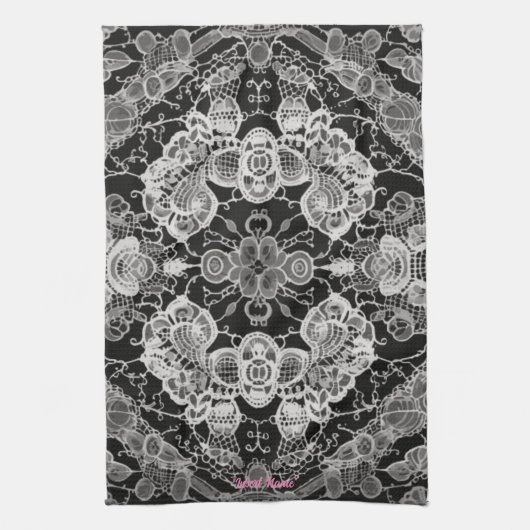 Linge De Cuisine Lace Floral Harmony (Vertical)