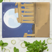 Linge De Cuisine L'Acropole d'Athènes (Plié)