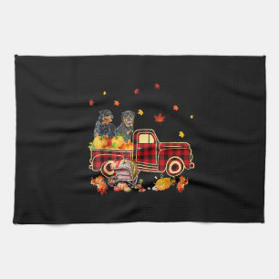 Linge De Cuisine L'Action de grâce pour le Citrouille de camion Rot
