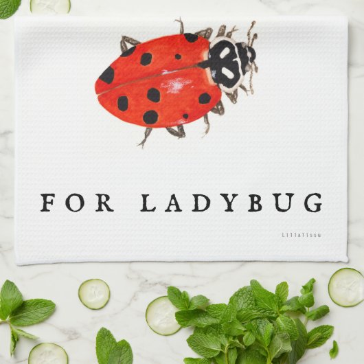 Linge De Cuisine Ladybug (Plié)