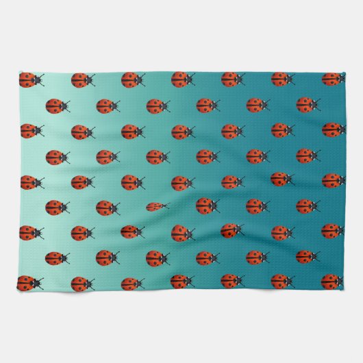 Linge De Cuisine Ladybugs (Horizontal)