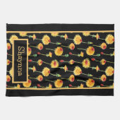 Linge De Cuisine Ladybugs et Dandelions (Horizontal)