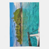 Linge De Cuisine Lagon de Bora Bora (Vertical)