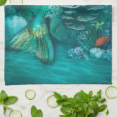 Linge De Cuisine Lagon de Mermaid (Plié)