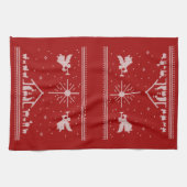 Linge De Cuisine Laid Noël Sweatshirt Nativité Chrétien (Horizontal)