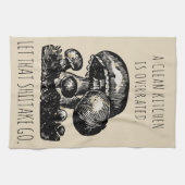 Linge De Cuisine Laissé que le shiitaké vont champignon fait sur (Horizontal)