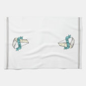 Linge De Cuisine Laisser Brider Cute Funny Fromage Pun (Horizontal)