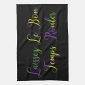 Linge De Cuisine Laissez Le Bon Temps Rouler (Vertical)