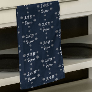Linge De Cuisine Laissez tomber la neige Noël Flocons