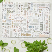 Linge De Cuisine Lait (Plié)