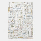 Linge De Cuisine Lait (Vertical)