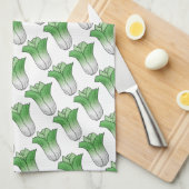 Linge De Cuisine Laitue (Quart Plié)