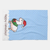 Linge De Cuisine Lama Elf de vacances (Horizontal)