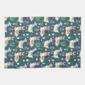 Linge De Cuisine Lamas dans le motif de lunettes de soleil (Horizontal)