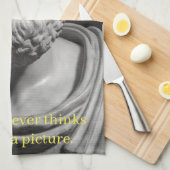 Linge De Cuisine L'âme ne pense jamais sans une image (Quart Plié)