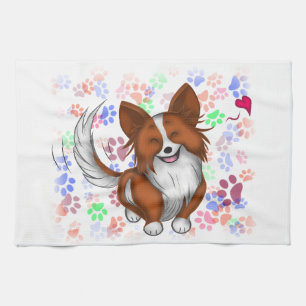 Linge De Cuisine L'amour des chiots
