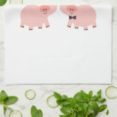 Linge De Cuisine L'amour du porc (Plié)