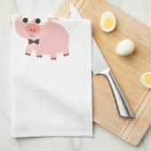 Linge De Cuisine L'amour du porc (Quart Plié)