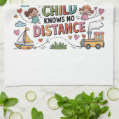 Linge De Cuisine L'amour entre la mère et l'enfant (Plié)