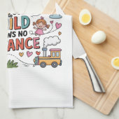 Linge De Cuisine L'amour entre la mère et l'enfant (Quart Plié)