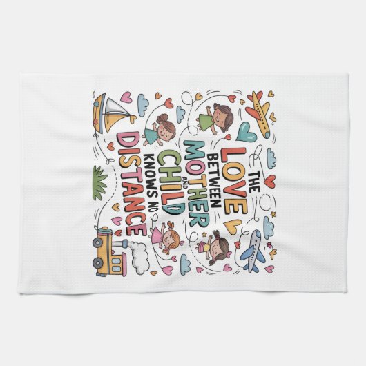 Linge De Cuisine L'amour entre la mère et l'enfant (Horizontal)