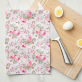 Linge De Cuisine L'Amour Est Comme Un Rose (Quart Plié)