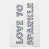 Linge De Cuisine L'Amour Pour Étinceler (Vertical)