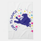 Linge De Cuisine L'amour pour la danse (Vertical)