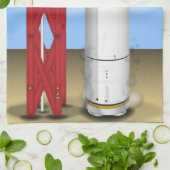 Linge De Cuisine Lanceur de fusée (Plié)