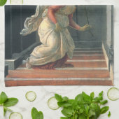 Linge De Cuisine L'Annonciation (détail de l'ange) de Sandro Bottic (Plié)