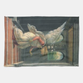 Linge De Cuisine L'Annonciation (détail de l'ange) de Sandro Bottic (Horizontal)