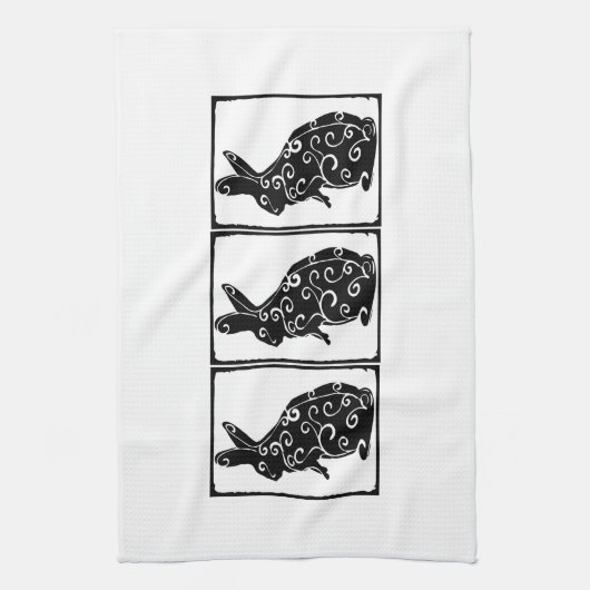 Linge De Cuisine lapin (Vertical)