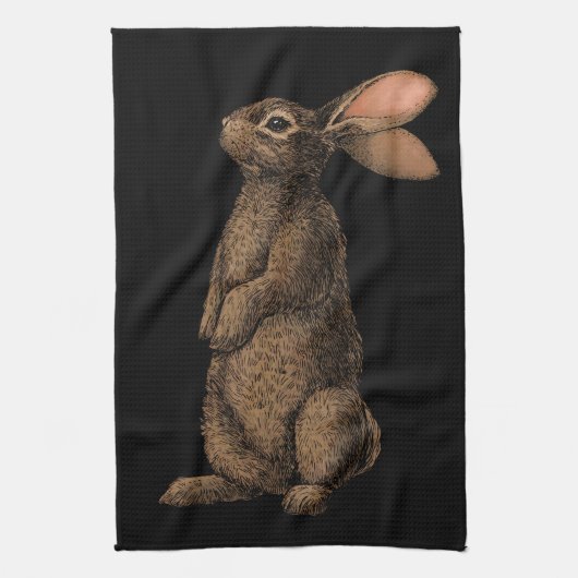 Linge De Cuisine Lapin (Vertical)