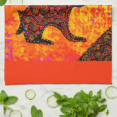 LINGE DE CUISINE LAPIN (Plié)