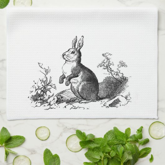 Linge De Cuisine Lapin (Plié)