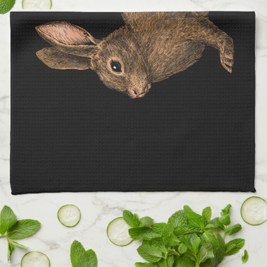 Linge De Cuisine Lapin 2 (Plié)